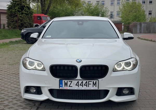 BMW Seria 5 cena 84400 przebieg: 212000, rok produkcji 2016 z Warszawa małe 106